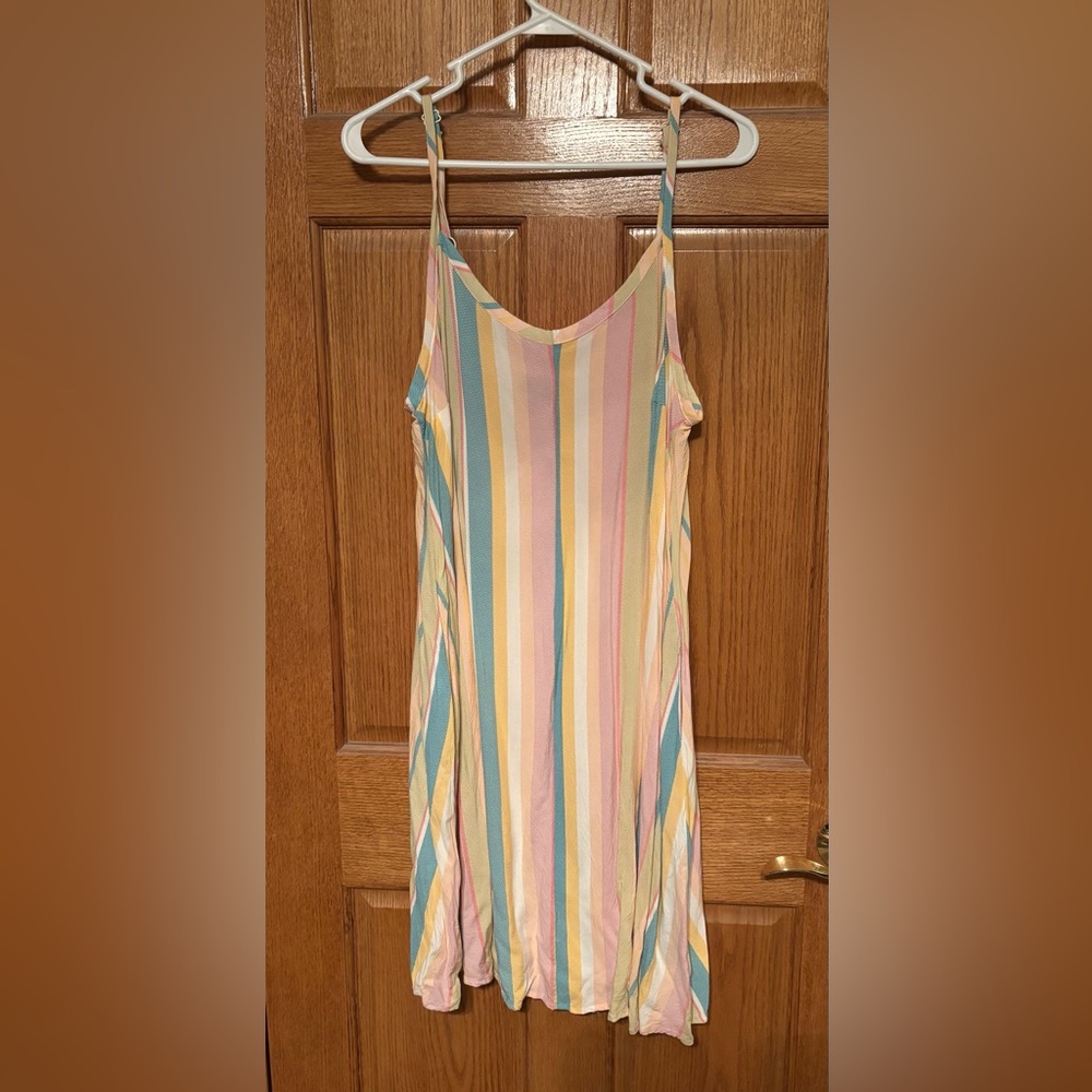 Torrid striped shift dress